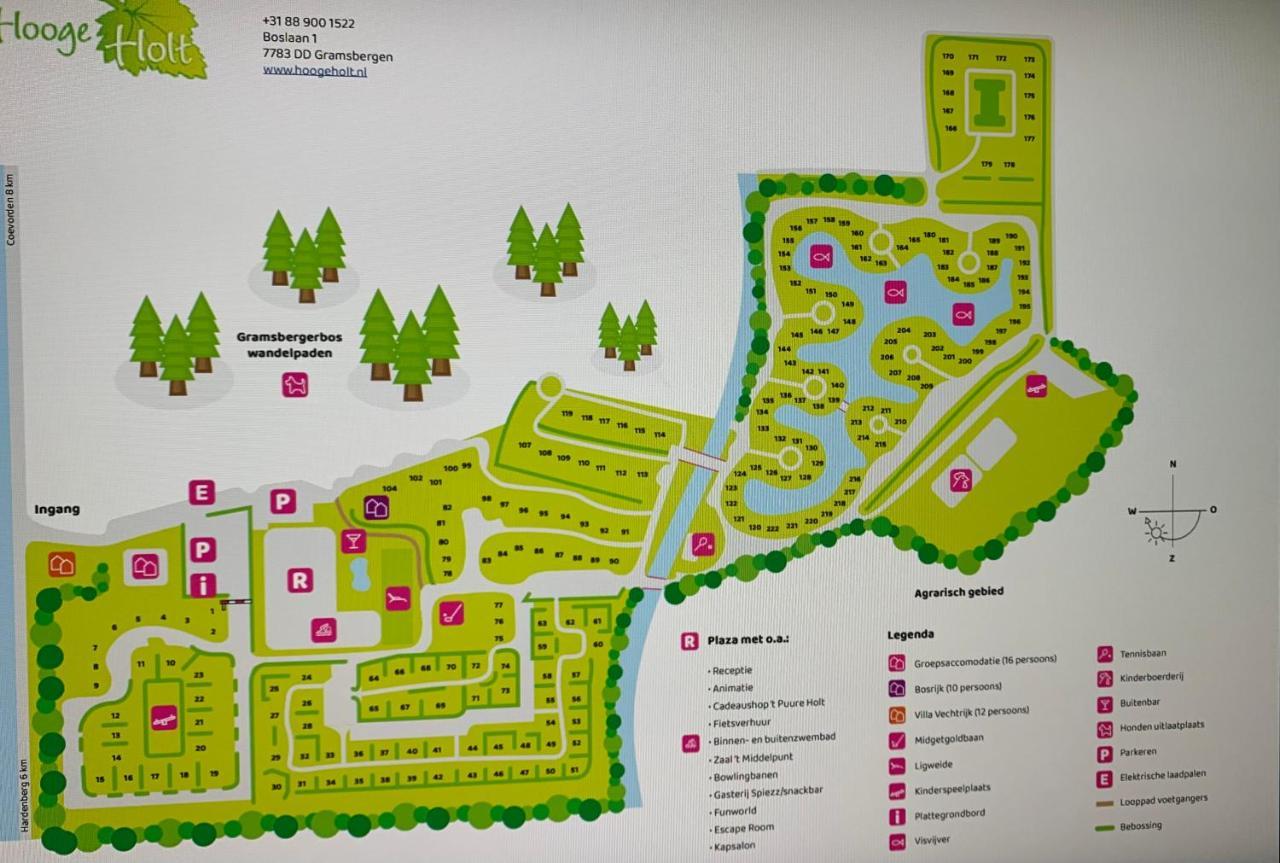 Vijverzicht 218 Met Whirlpool Gramsbergen Kültér fotó